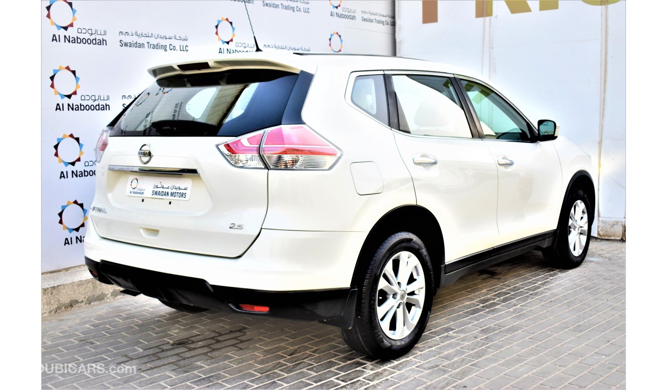 Nissan X-Trail 2.5L S 2WD 7 SEATER SUV 2016 GCC SPECS DEALER WARRANTY STARTING FROM 49,900 DHS