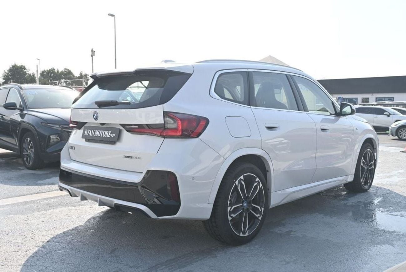 بي أم دبليو iX1 XDRIVE30 LUXURY M SPORT PACKAGE BMW iX1 xDrive 30L M Sport Kit Model 2024, Color White