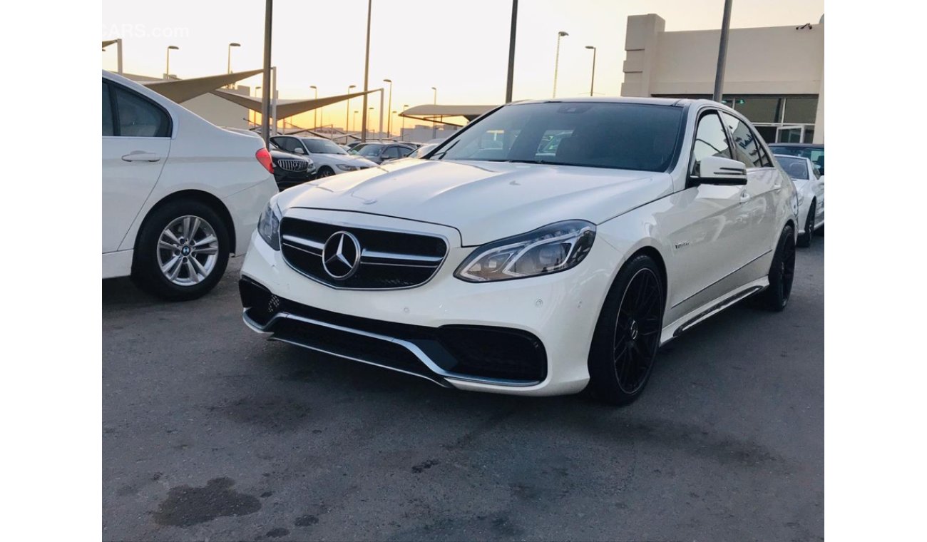 مرسيدس بنز E 350 مرسيدس E350 كت 63 موديل 2012  محول 2016  خليجي السياره فل اوبشن بانوراما شاشه وجلد وكاميرا خلفيه