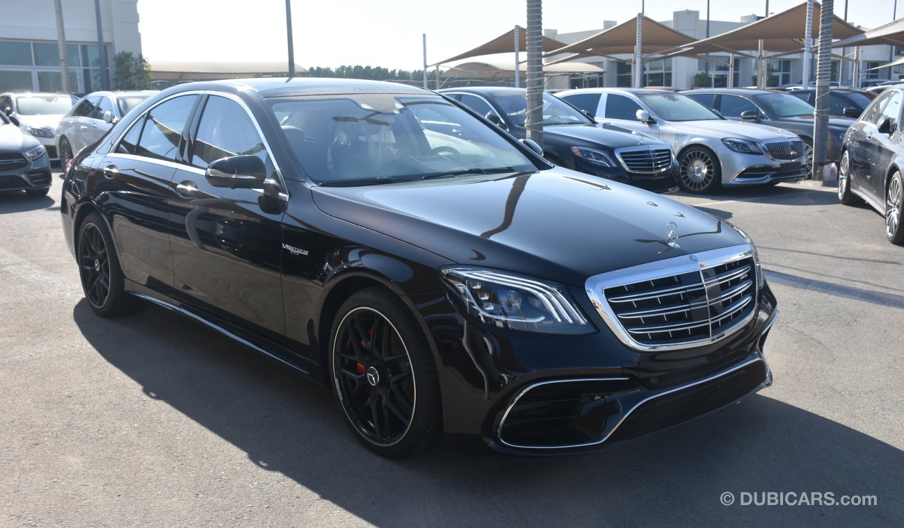 مرسيدس بنز S 550 KIT S-63 2019 / CLEAN TITLE / WITH WARRANTY