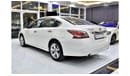 Nissan Altima EXCELLENT DEAL for our Nissan Altima 2.5 SV ( 2016 Model ) in White Color GCC Specs