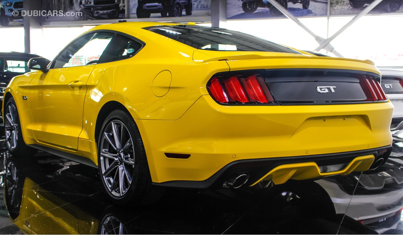 Ford Mustang GT Premium+, 5.0L V8, GCC Specs with 3Yrs or 100K km Warranty and 60K km Free Service at AL TAYER