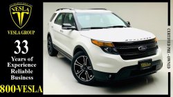 Ford Explorer RESERVED!!! SPORT EDITION + TURBOCHARGED + FULL OPTION / GCC / 2014 / UNLIMITED MILEAGE WARRANTY /