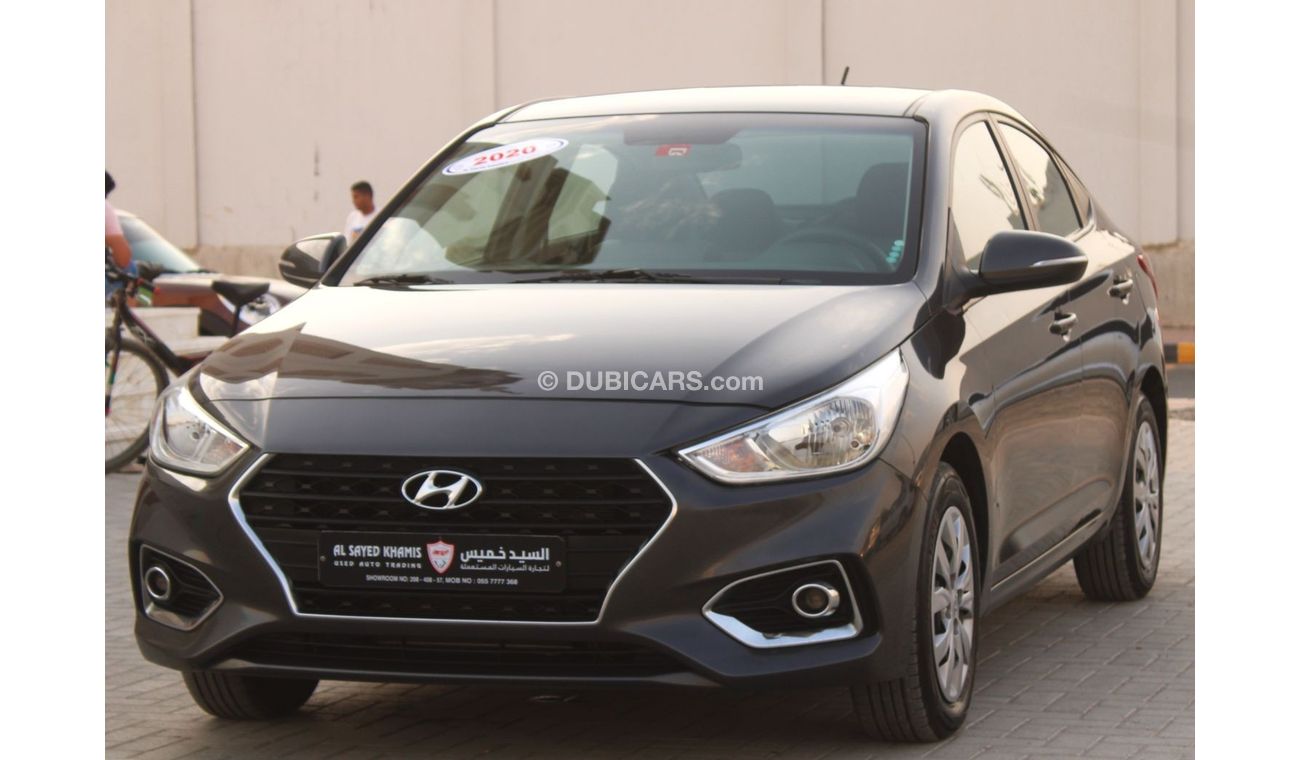 Hyundai Accent Base Hyundai Accent 2020 GCC, in excellent condition