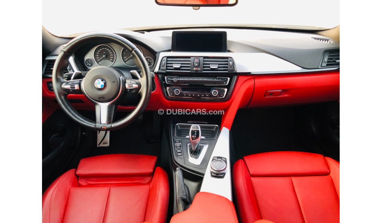 BMW 435i M Sport MODEL 2015 GCC CAR PERFECT CONDITION INSIDE AND OUTSIDE FULL OPTION PANORAMIC ROOF LEATHER S