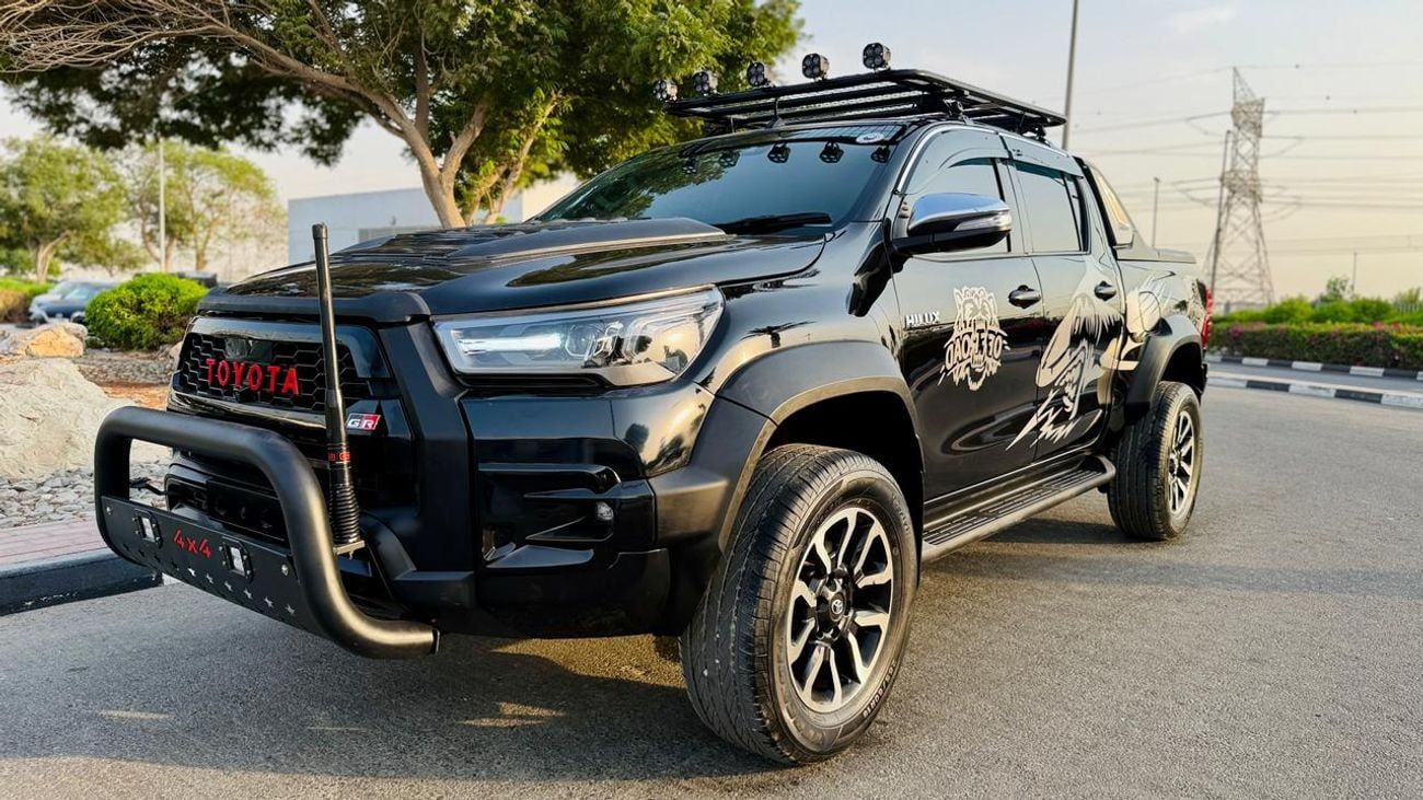 Toyota Hilux MODIFIED TO ROCCO GR SPORTS | NUDGE BAR | AUTO TRANSMSSION | LEATHER SEATS | JBL MULTIMEDIA SCREEN A