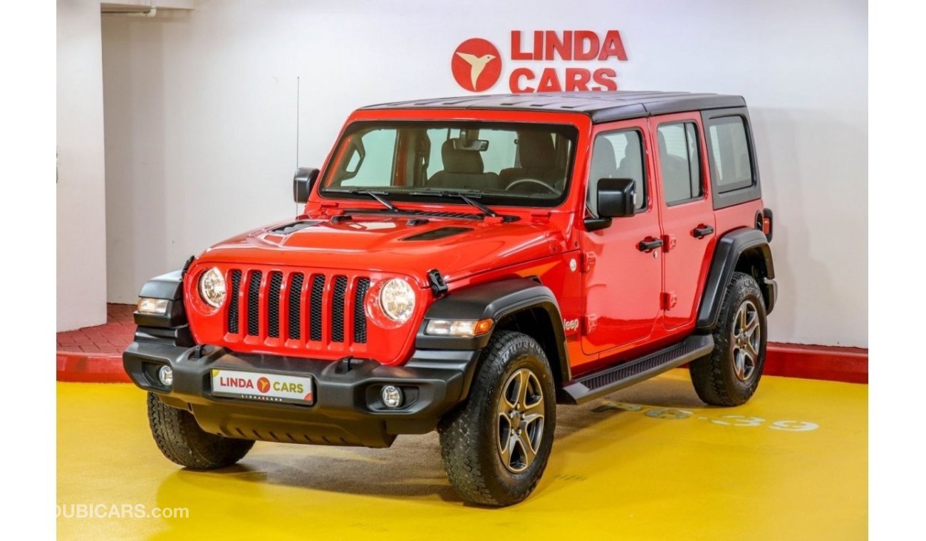 Jeep Wrangler RESERVED ||| Jeep Wrangler Sport Unlimited 2018 GCC under Warranty with Flexible Down-Payment.