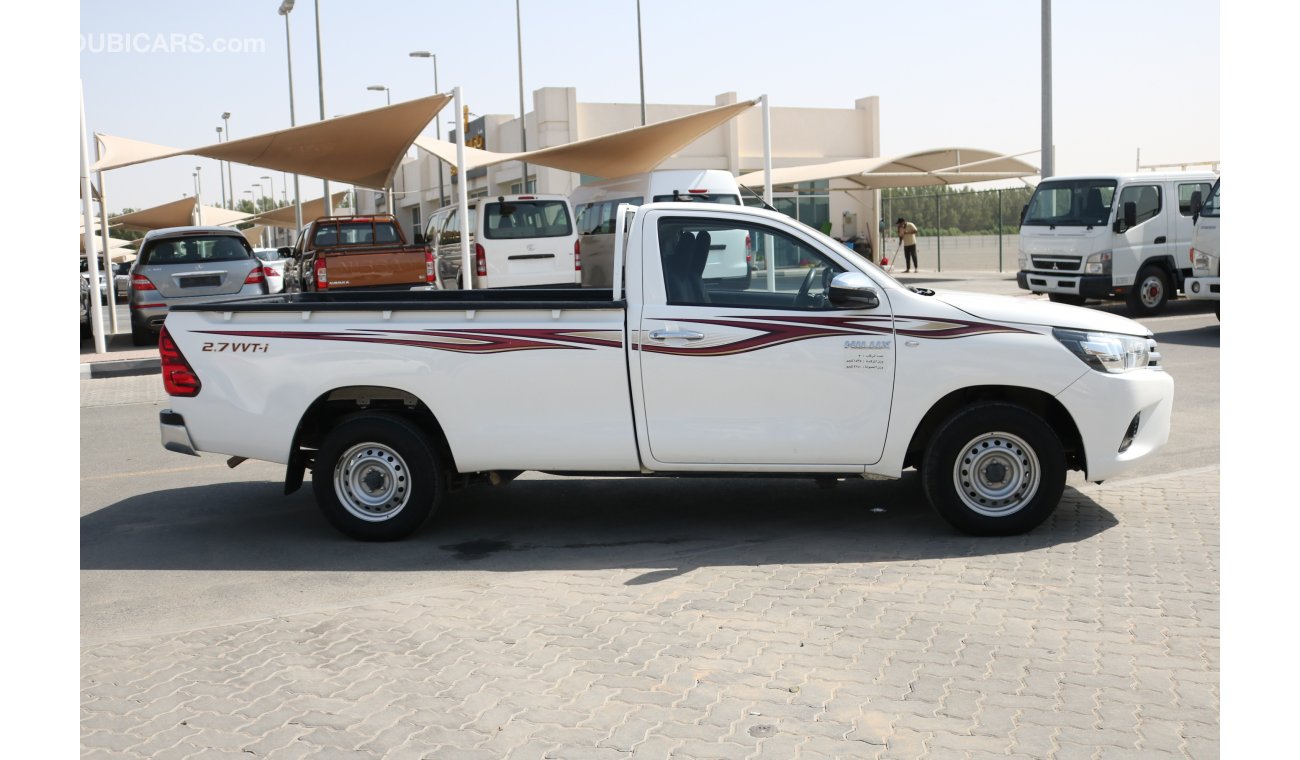 تويوتا هيلوكس 4X2 SINGLE CABIN PICKUP WITH GCC SPECS