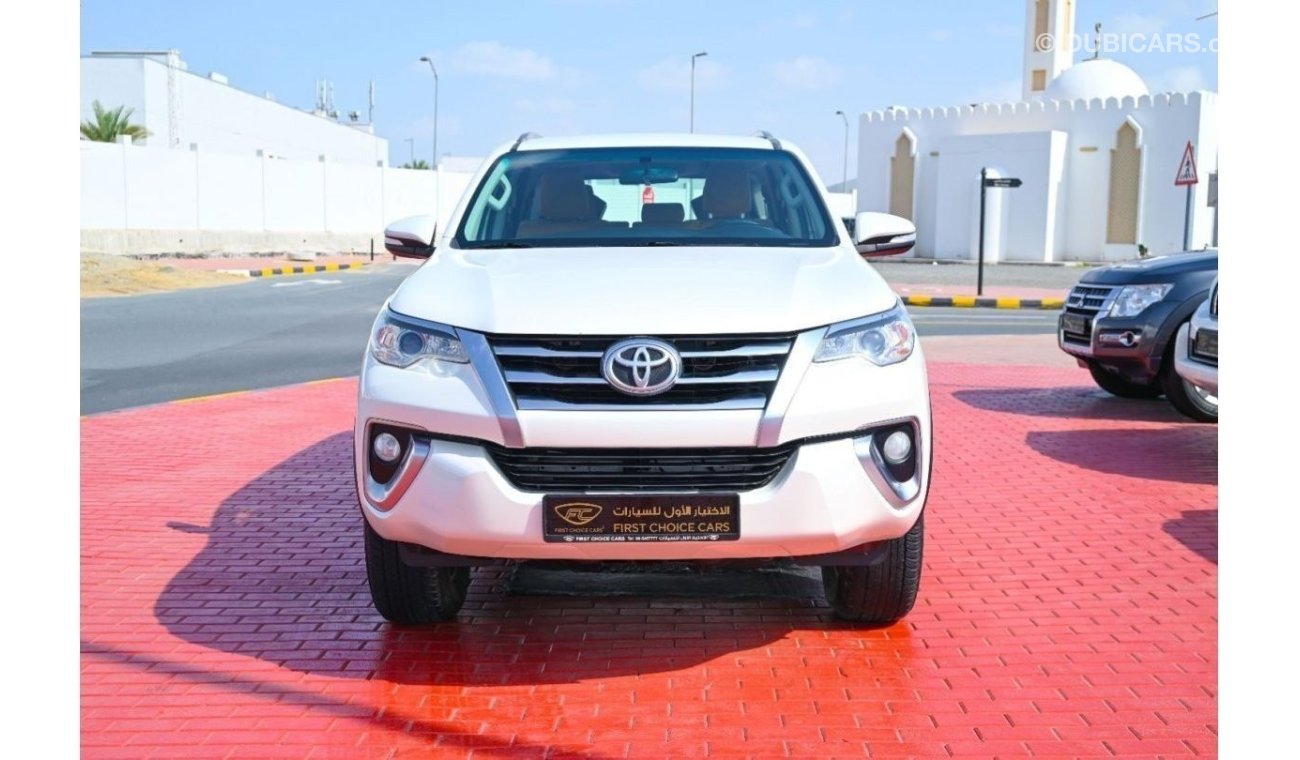 Toyota Fortuner 2017 | TOYOTA FORTUNER | GXR 4WD 4.0L V6 | 5-DOORS 7-SEATER | GCC | VERY WELL-MAINTAINED | FLEXIBLE 