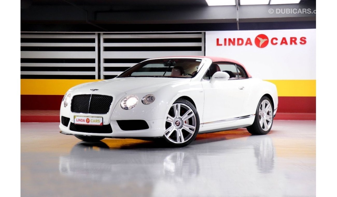 بنتلي كونتيننتال جي تي سي Bentley Continental GT V8 S Convertible 2015 GCC under Warranty with Flexible Down-Payment