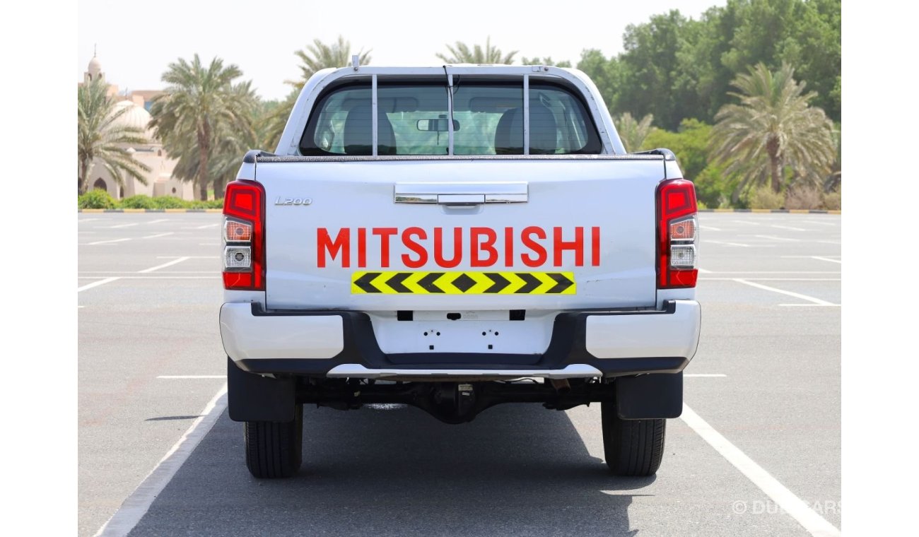 Mitsubishi L200 4x4 | Power Locks, Windows, Mirror | Petrol Engine | Excellent Condition | GCC