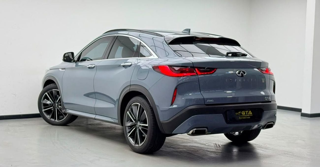 Infiniti QX55 LUXE 2022 Infiniti QX55, Auto Guard Warranty, Full Infiniti Service History, GCC Specs