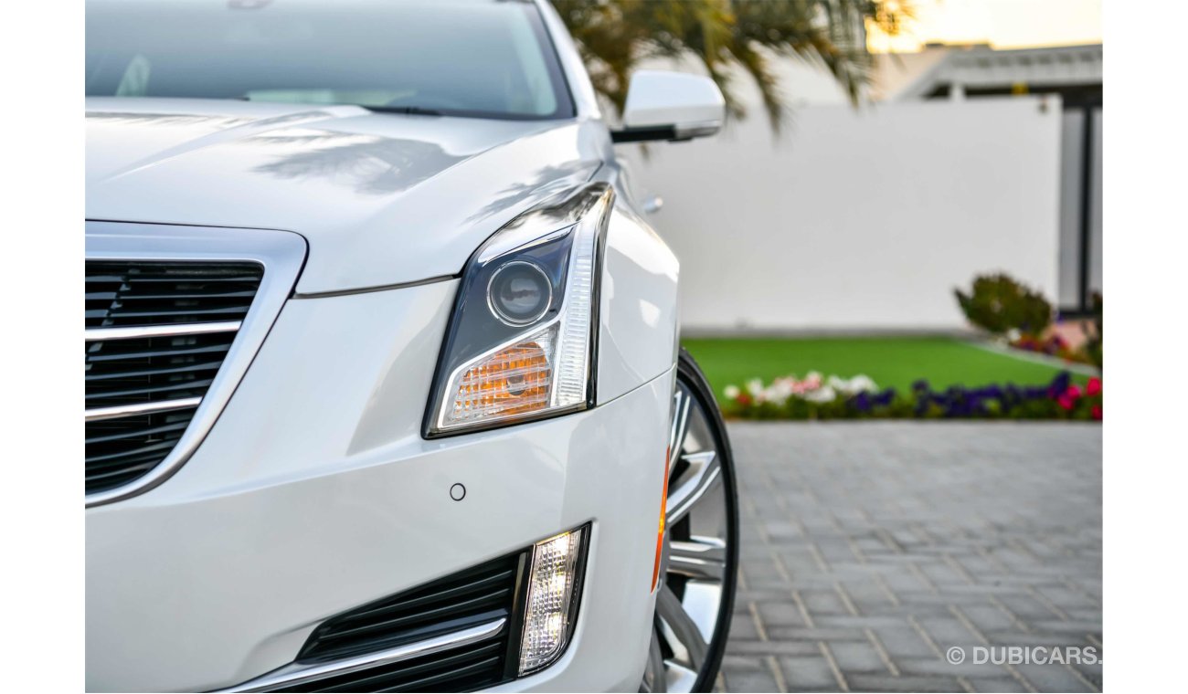 Cadillac ATS Agency Warranty and Service Contract! GCC - AED 1,418 PER MONTH - 0% DOWNPAYMENT