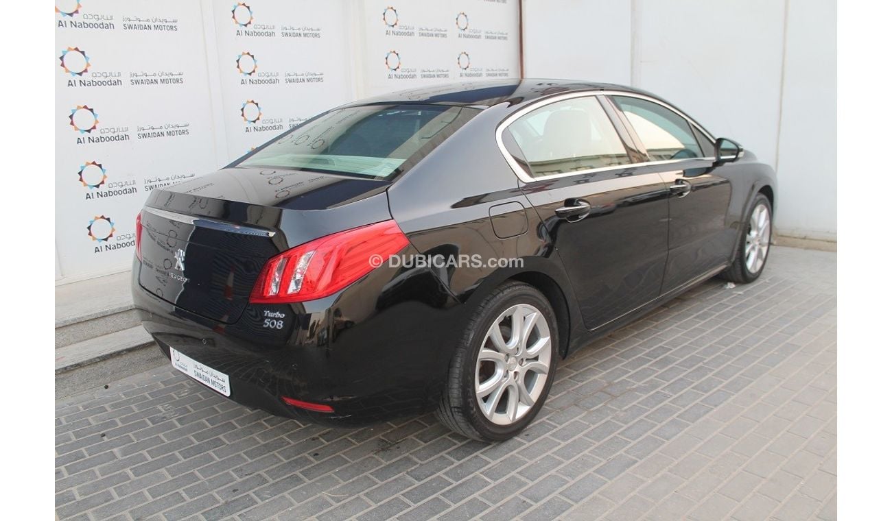 Peugeot 508 1.6L TURBO  2013 MODEL