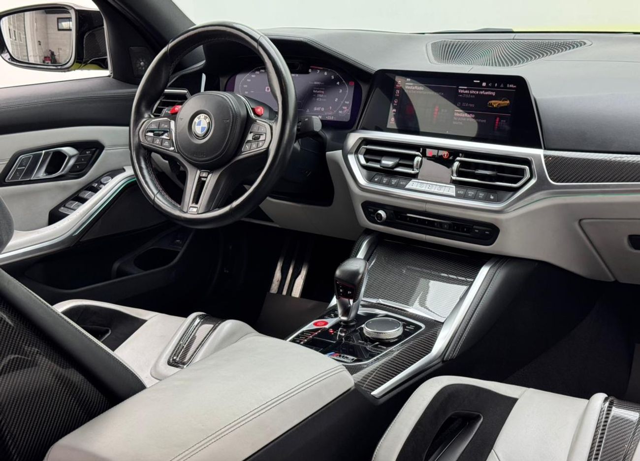 بي أم دبليو M3 Competition 3.0L 2021 BMW M3 Competition, 1 Year Warranty, BMW Service History, GCC