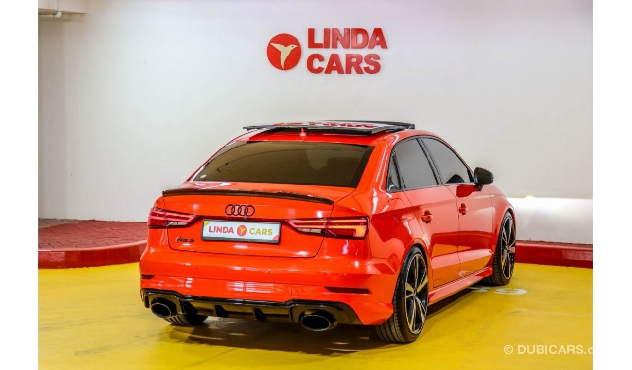 Audi RS3 Audi RS3 2017 GCC under Agency Warranty with Flexible Down-Payment.