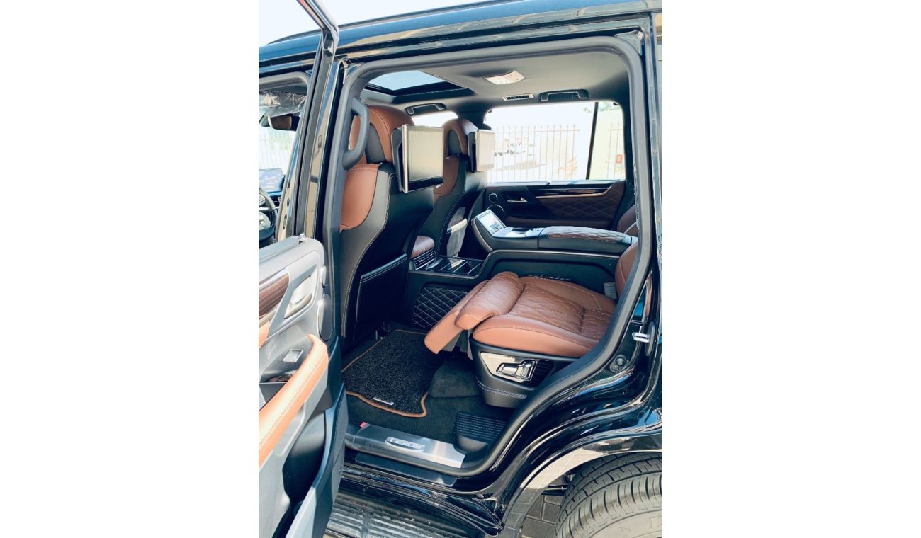 لكزس LX 570 LX570 Black Edition Petrol with MBS Autobiography Seat