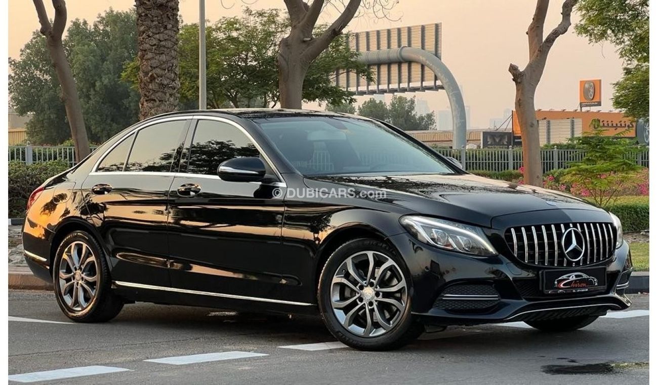 Mercedes-Benz C 200 Std MERCEDES BENZ C200 2.0L 2015 GCC FULL OPTION FULL SERVICE HISTORY GARGASH AGENCY