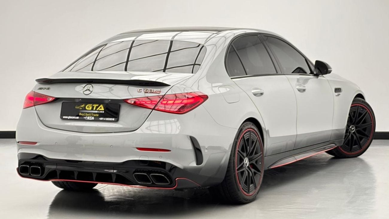 Mercedes-Benz C 63 S 2024 Mercedes-Benz C63s AMG E-Performance F1 Edition, Mercedes Warranty + Service Contract, FSH, GCC