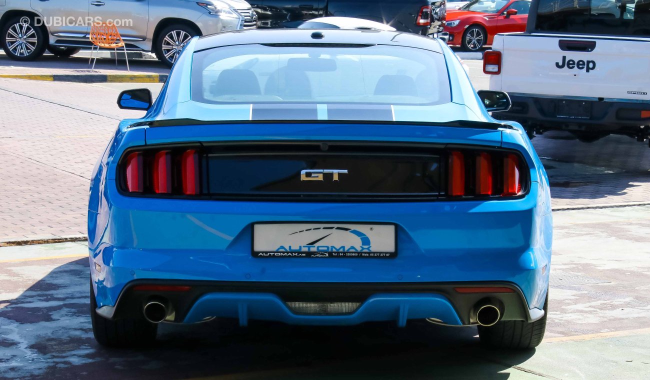 Ford Mustang GT Premium, 5.0 V8 GCC, 435hp with Warranty and Al Tayer Service