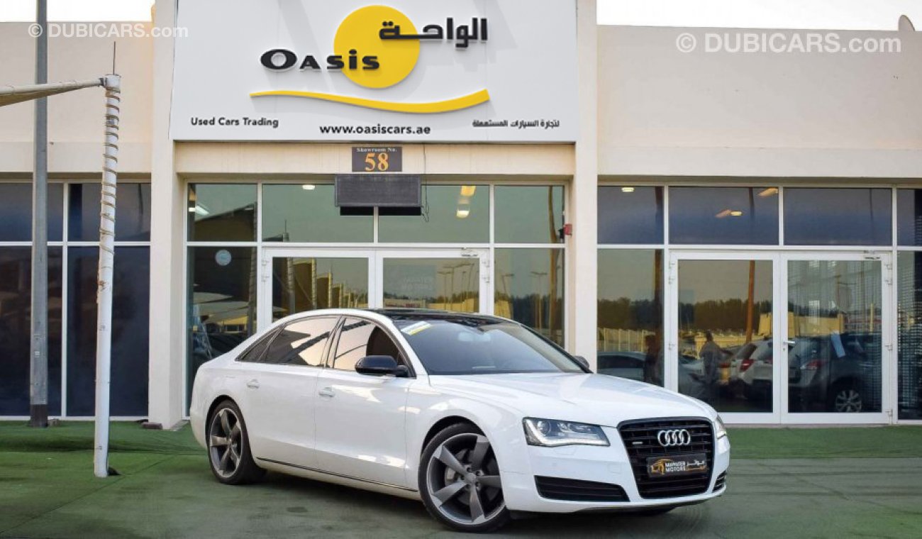 Audi A8 L QUATTRO FULL SERVICE HISTORY GCC SPECIFICATION