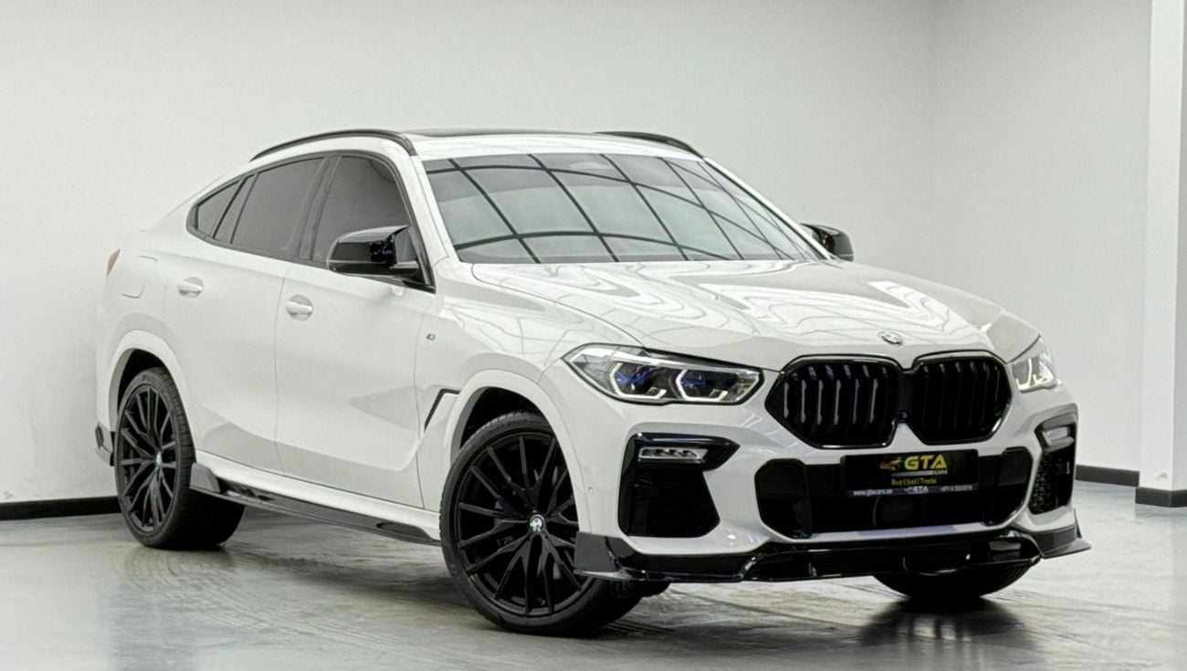 بي أم دبليو X6 40i M Sport 3.0L 2022 BMW X6 xDrive40i M-Sport, 2026 BMW Warranty + Service Pack, Full BMW Service H