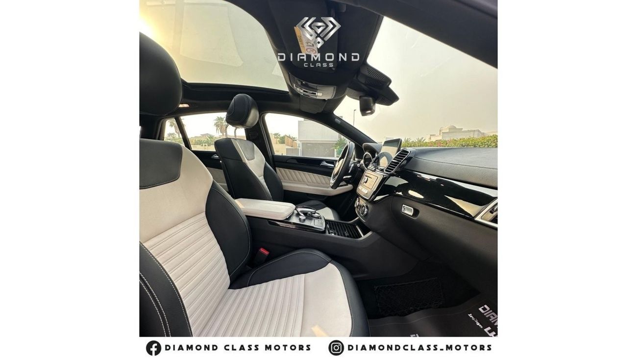 Mercedes-Benz GLE 43 AMG Coupe Mercedes GLE 43 AMG   Black Edition  V6-Biturbo Panoramic  Full Option  GCC 2018 Under Warrant