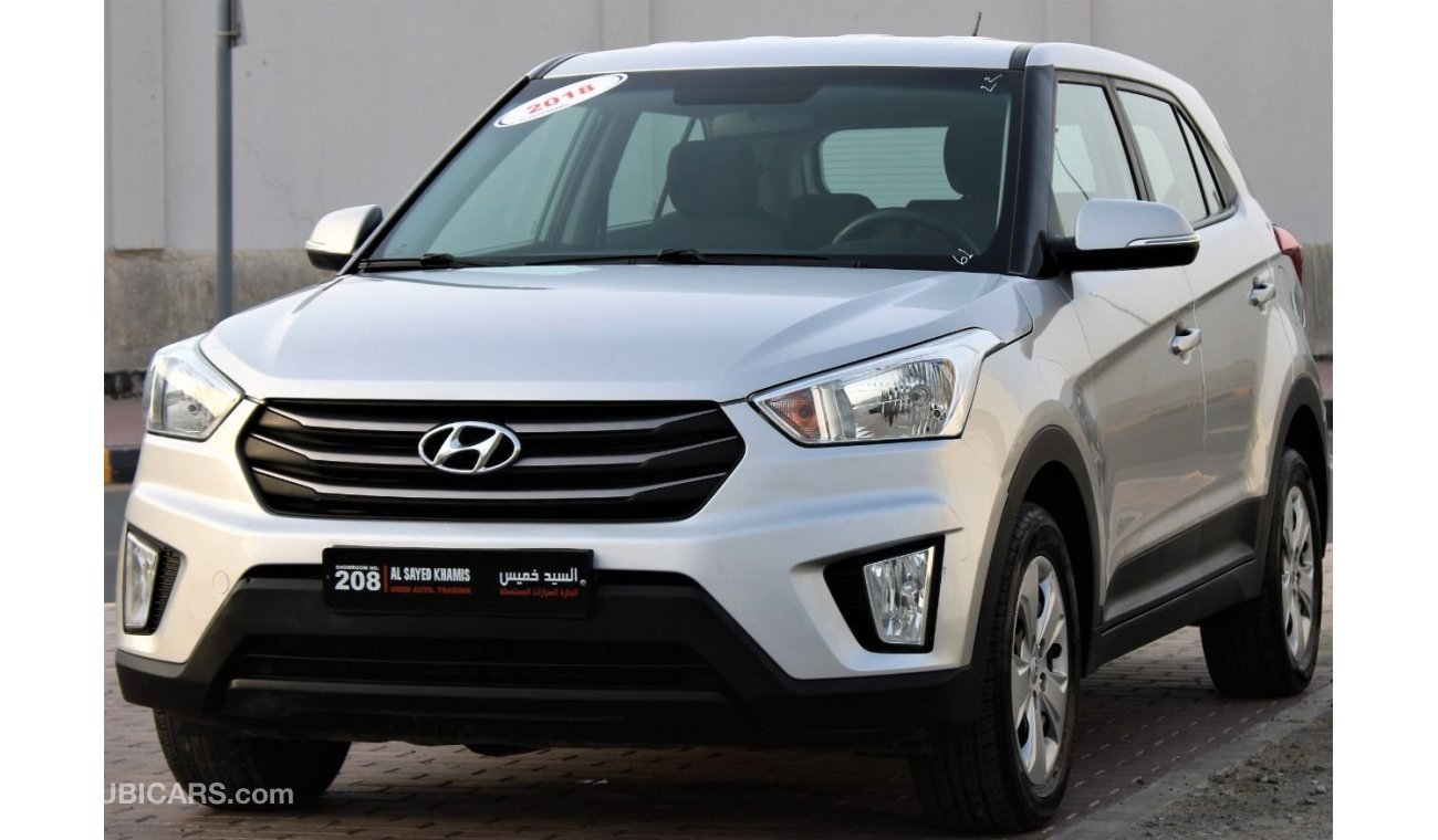 Hyundai Creta ACCIDENTS FREE - GCC - ENGINE 1600 CC - MID OPTION - CAR IS IN PERFECT CONDITION INSIDE OUT