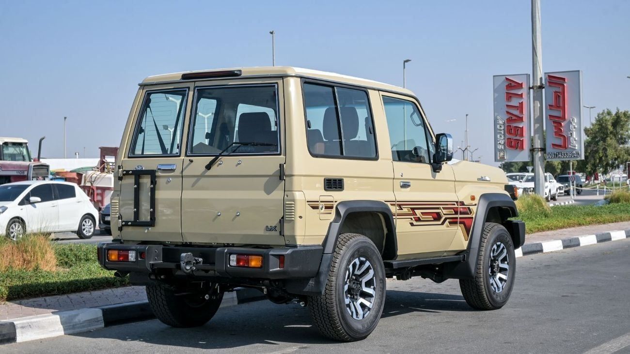 تويوتا لاند كروزر 70 LC71 FULL ECTAGR013 - 2026 Toyota LC71 SWB - High Option - 4.0L Petrol Auto - Beige - Full Options with Winch