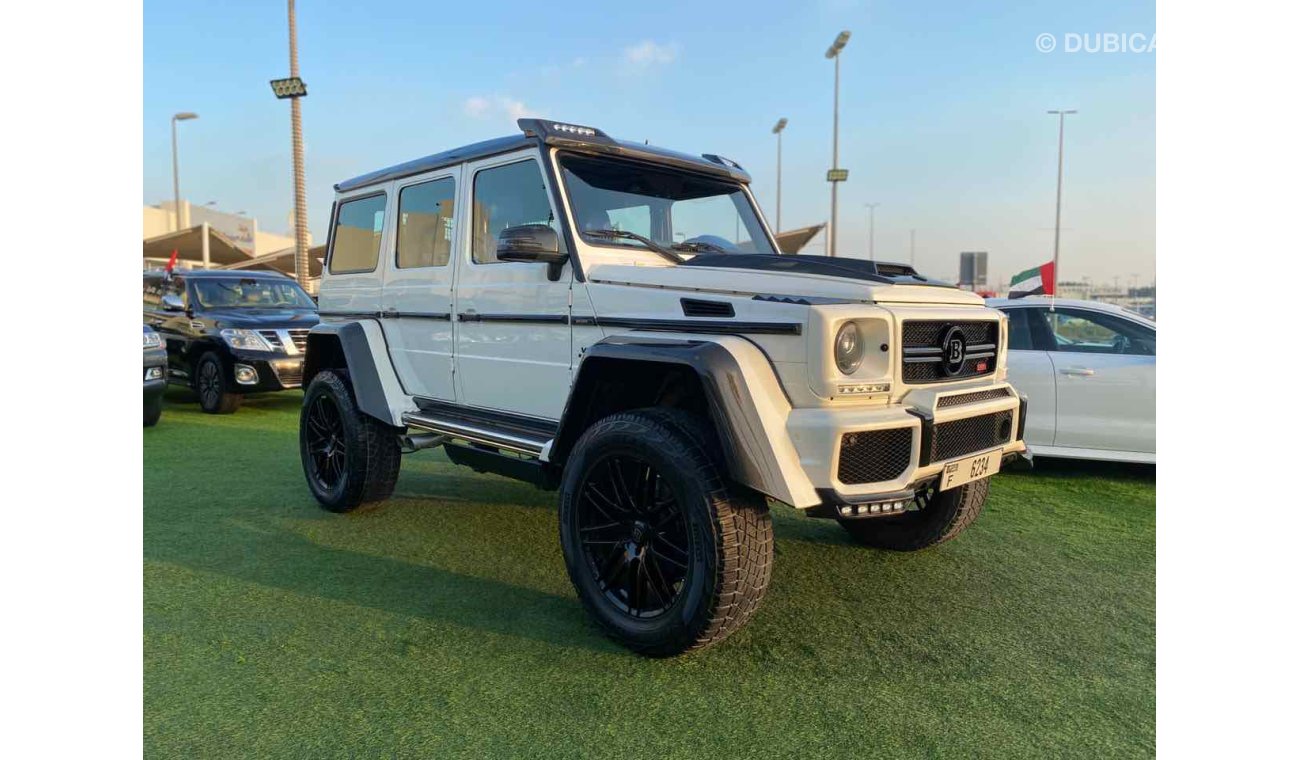 Mercedes-Benz G 63 AMG (2014) MERCEDS G63 //FULL KIT BARABUS 4*4// GCC FULL OPTION //ORIGINAL PAINT// SERVICE COMPANY!