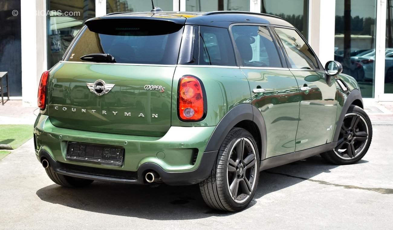 ميني كوبر إس كونتري مان Mini Cooper S Countryman 2016 Full Service History GCC