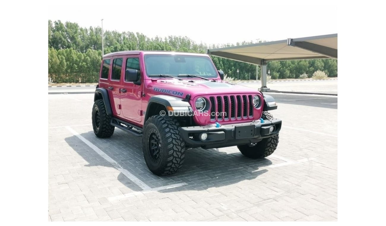 Jeep Wrangler Jeep Wrangler Unlimited Rubicon ( Hybrid ) - 2022 - Pink