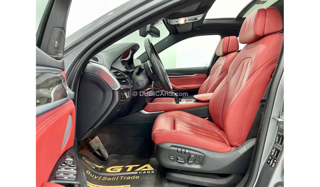 بي أم دبليو X6 2018 BMW X6 M-Sport Xdrive 50i, Full BMW History, BMW Warranty/Service Contrcat till dec 2022, GCC