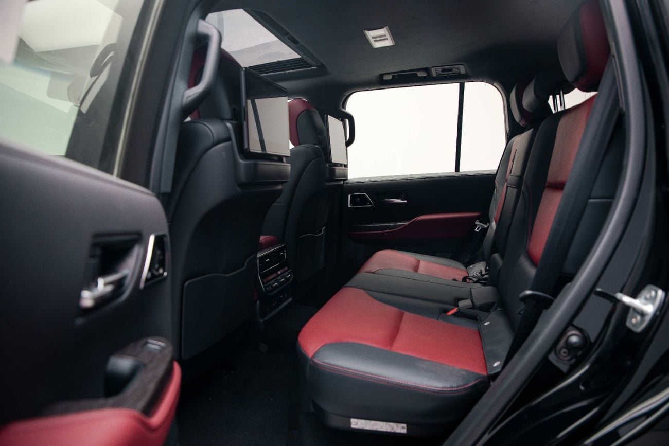 Toyota Land Cruiser LC300 GR-Sport 3.5L Hybrid - Attitude Black Inside GRS Black and Dark Red | Export