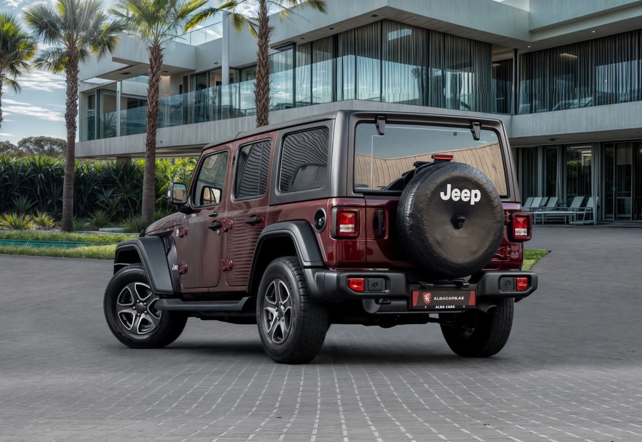 جيب رانجلر Sport | 2,448 P.M  | 0% Downpayment | Wrangler Unlimited | Full History