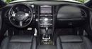 إنفينيتي QX70 ELITE SPORT EXCELLENT DEAL for our Infiniti QX70s ( 2016 Model ) in White Color GCC Specs