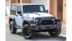 Jeep Wrangler Sport 2014 GCC under warranty with Zero Down-Payment.