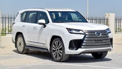 Lexus LX600 TURBO SPORT 2026 Lexus LX600 Turbo Sport 3.5L AT Petrol (White-Tan)
