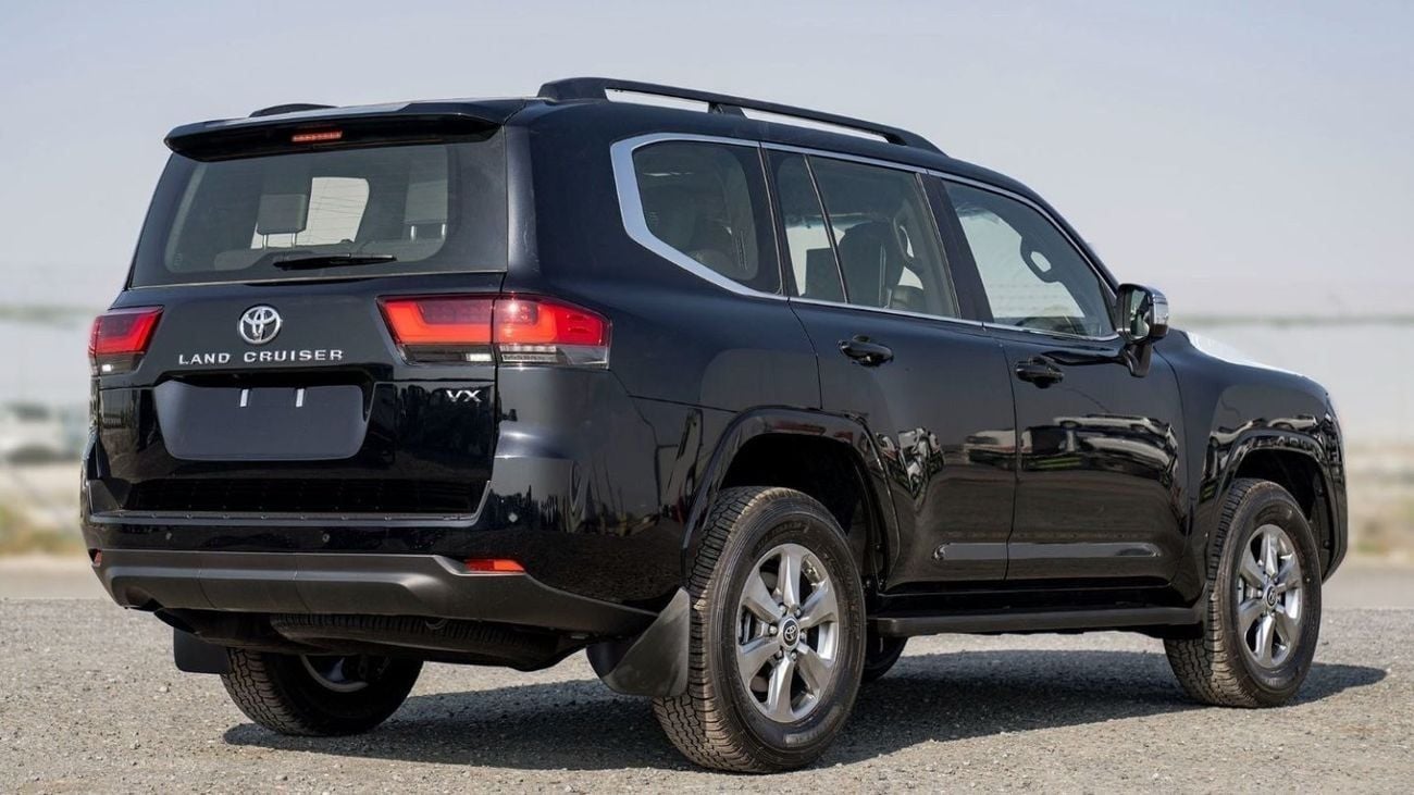 تويوتا لاند كروزر LC300 VX 3.5P AT MY2025 – BLACK