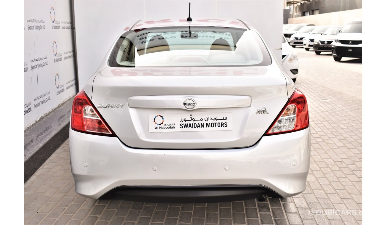 Nissan Sunny | AED 699 PM | 0% DP | 1.5 SV GCC DEALER WARRANTY