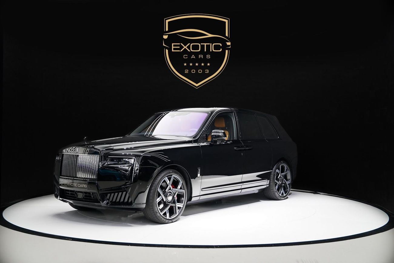Rolls-Royce Cullinan Rolls Royce Cullinan Black Badge Series 2