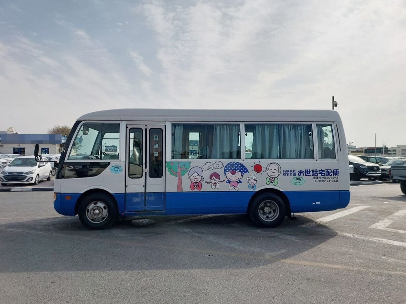 ميتسوبيشي روزا (RAMADAN OFFER) MITSUBISHI ROSA BUS RHD 2003 MODEL 5.2 L DIESEL MANUAL(PM00111)
