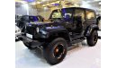 Jeep Wrangler ONLY 41000 KM!!!  2009 Model! Black Color GCC Specs