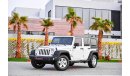 Jeep Wrangler Unlimited  | 2,135 P.M | 0% Downpayment | Spectacular Condition!