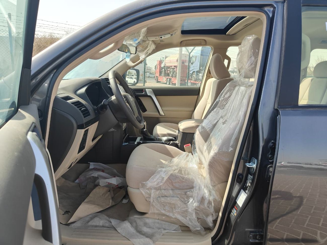 تويوتا برادو 2023 Toyota Prado TXL Spare-Down 7-Seater 4.0L V6 Petrol A/T 4WD Export Only