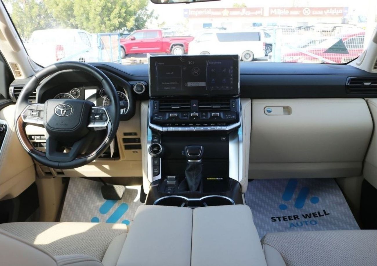 تويوتا لاند كروزر VX 2022| TWIN TURBO 3.5L 70TH ANNIVERSARY V6 WITH RADAR A/T JBL SOUND 4WD PETROL EXPORT ONLY