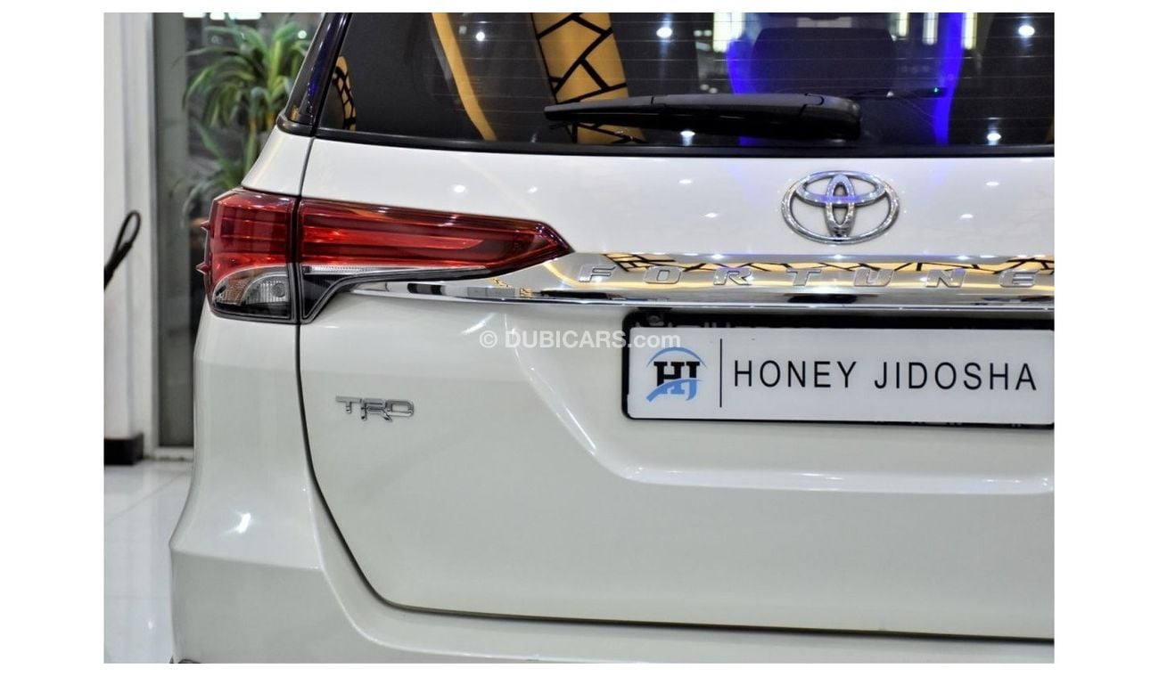 Toyota Fortuner EXCELLENT DEAL for our Toyota Fortuner TRD Sportivo ( 2018 Model ) in White Color GCC Specs