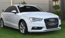 Audi A3 30 TFSI Ambition (GCC  ) very good condition without accident original paint