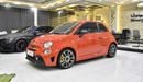 Abarth 695 EXCELLENT DEAL for our Abarth 695 Turismo ( 2023 Model ) in Orange Color GCC Specs