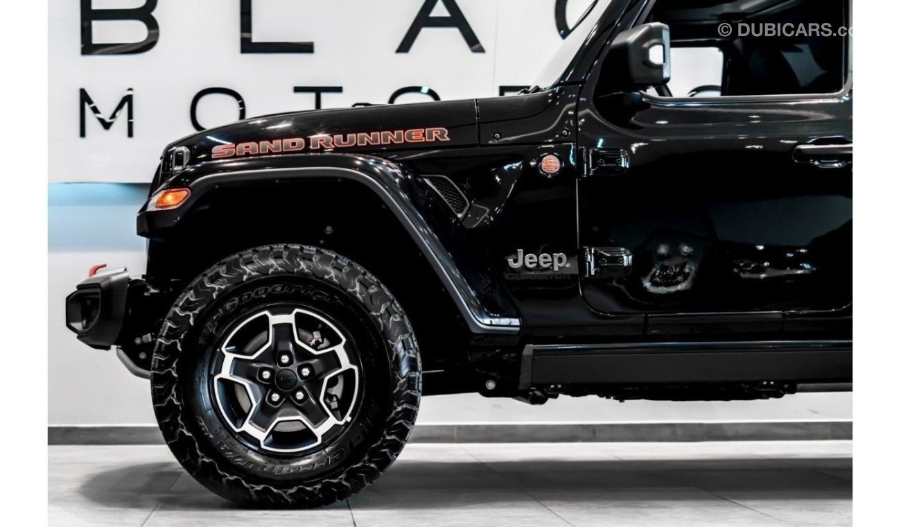 جيب جلادياتور 2021 Jeep Gladiator Sand Runner, 2027 Jeep Warranty, 2025 Jeep Service Contract, Low KMs, GCC